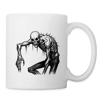 Nightmare Spooky Skeleton Masquerade - Mug - white - Right