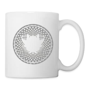 Geometric Mandala Pattern - Mug - white - Right