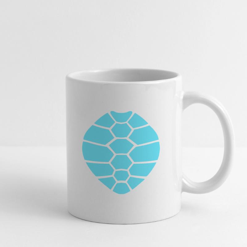 Turtle shell pattern turtle icon cool Mug
