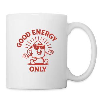 Good Energy Only - Tasse - Weiß - Rechts