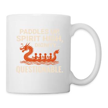 Drachenboot-Rennmannschaft - Tasse - Weiß - Rechts