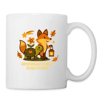 Gemeinsam_dur_jeden_Strum - Mug - white - Right