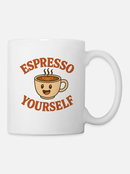 Espresso yourself - Tasse - Weiß