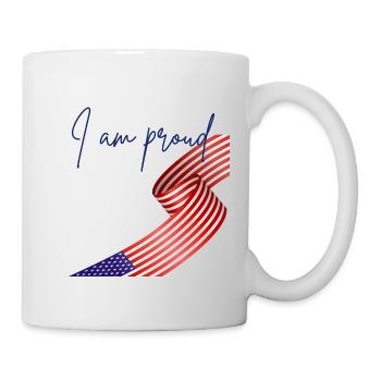 American Pride Wrapped Flag - Mug - white - Right