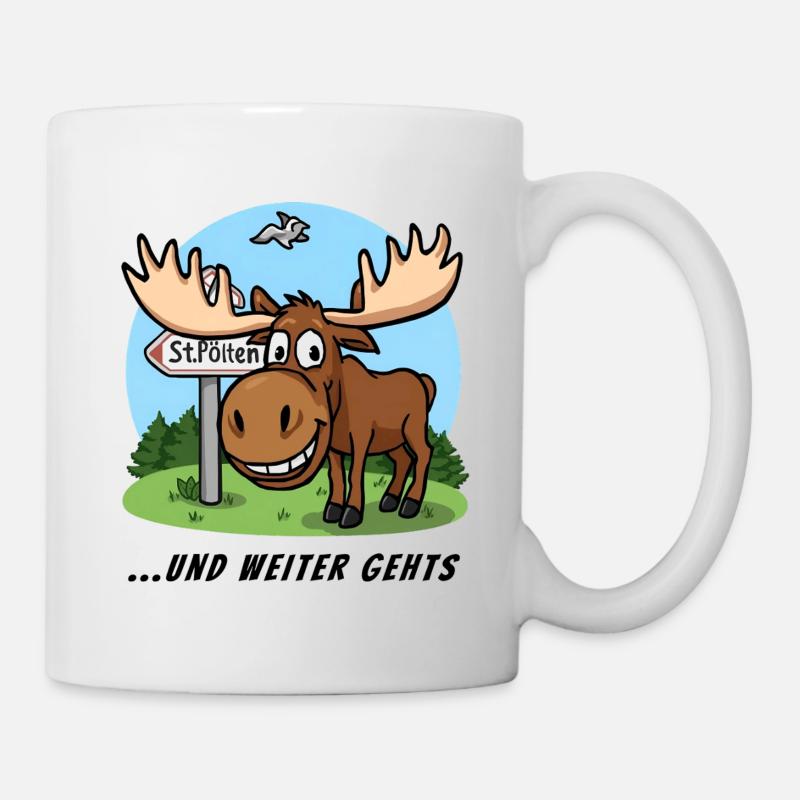 Emil ...und weiter geht's - Tasse - Weiß