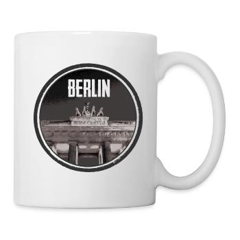 Berlin urban architecture design - Mug - white - Right