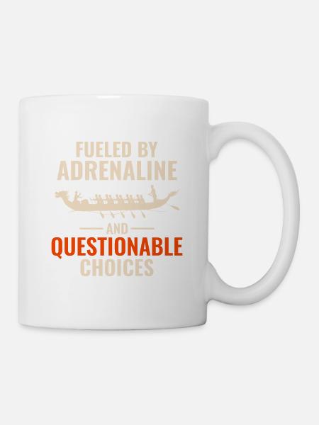 Drachenboot-Renngeist - Tasse - Weiß