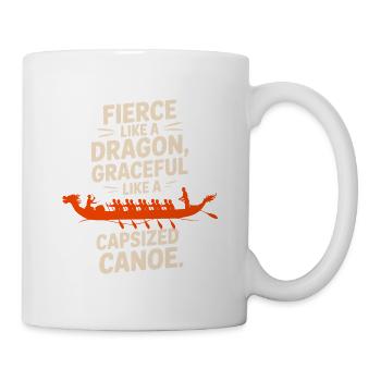 Synchronisierte Paddelmannschaft - Tasse - Weiß - Rechts