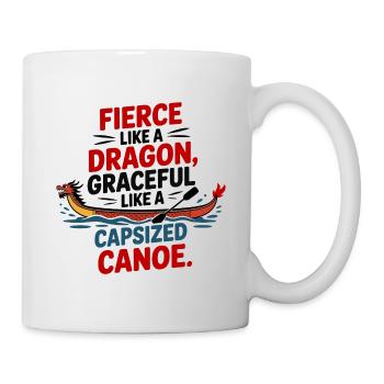 Das Team des Drachenbootfestivals - Tasse - Weiß - Rechts