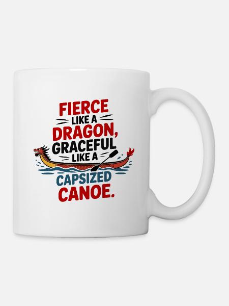 Das Team des Drachenbootfestivals - Tasse - Weiß