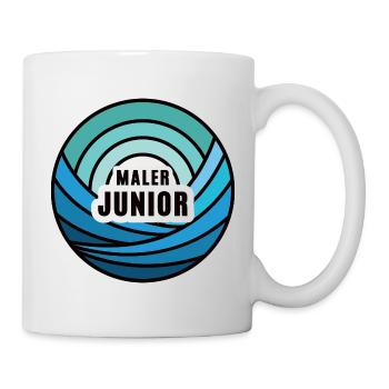 Junior Maler Azubi Nachfolger Kind Malersohn - Tasse - Weiß - Rechts