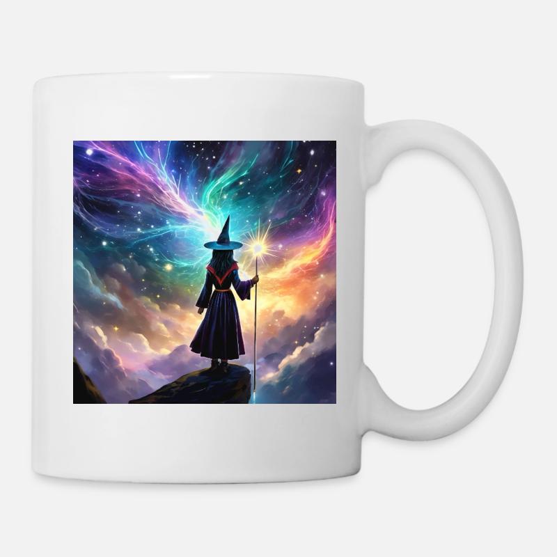Magical Sorceress - Be the Light in the Dark - Mug - white