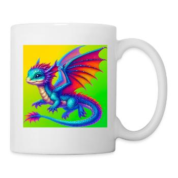 dragon - Mug - white - Right