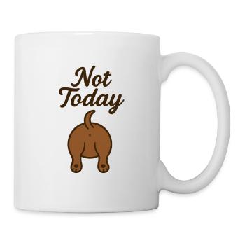 Dachshund from behind - Mug - white - Right