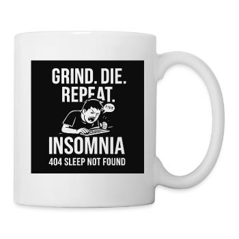 Motivierendes Schlafversagens-Design - Tasse - Weiß - Rechts