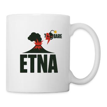Etna Eruption Graphic T-Shirt - Mug - white - Right