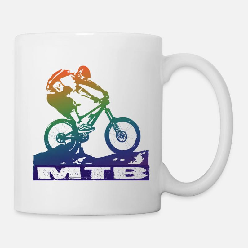 MTB - Tasse - Weiß