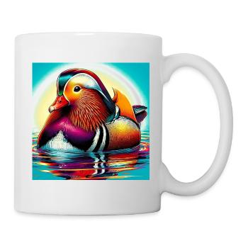 Mandarin duck - Mug - white - Right