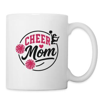  Cheer Mom Illustration - Tasse - Weiß - Rechts