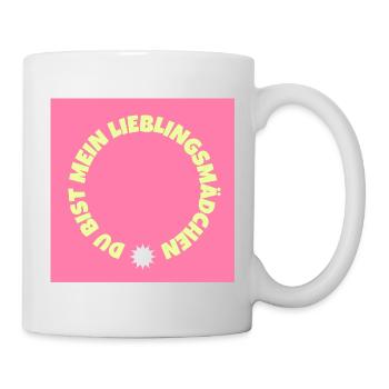 Tu es ma fille préférée - Mug blanc - blanc - Droite