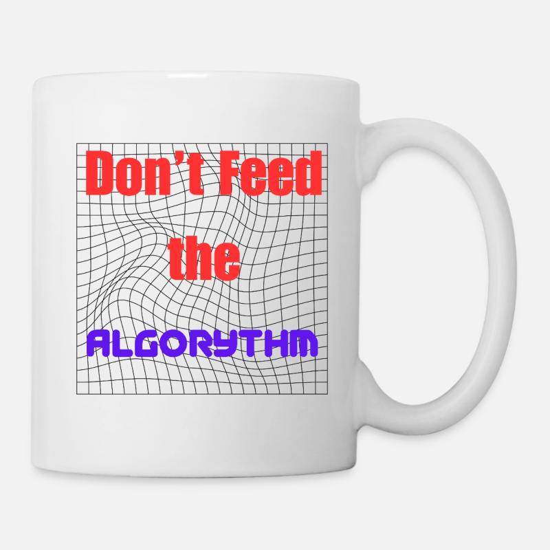 Motivation, Algorithmen zu schlagen - Tasse - Weiß