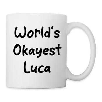 World's okayest Luca - Mug - white - Right