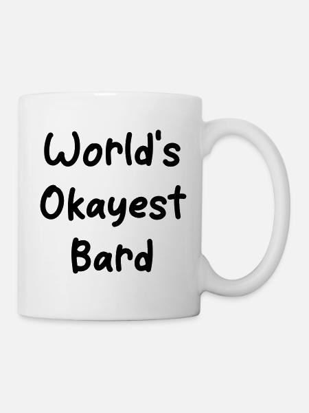 World's Okayest Bard - Mug - white