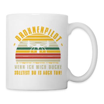 Drone Pilot Accessories Drone Pilot Drone Gift - Mug - white - Right