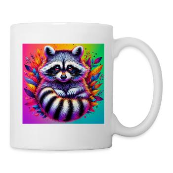 Raccoon - Mug - white - Right