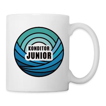 Fils Confiseur Junior Enfant Confiseur Fils Apprenti - Mug blanc - blanc - Droite