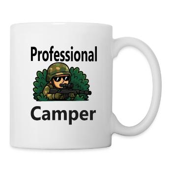 Gamer Camper professionnel - Mug blanc - blanc - Droite