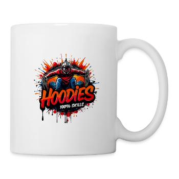 Bold Streetwear with Graffiti Design - Mug - white - Right