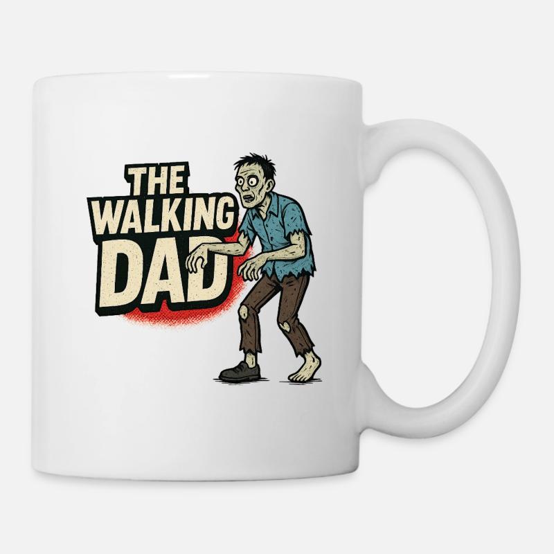 Papa zombie - Mug blanc - blanc