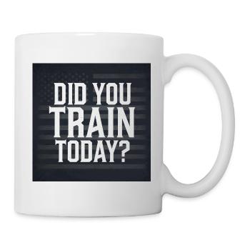 Citation inspirante de motivation pour le fitness - Mug blanc - blanc - Droite