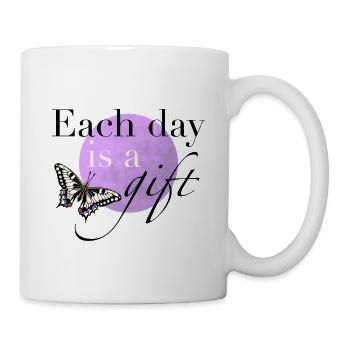 Each_day_is_a_gift - Mug - white - Right