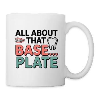 Dental Lab Technician Base Plate  - Mug - white - Right