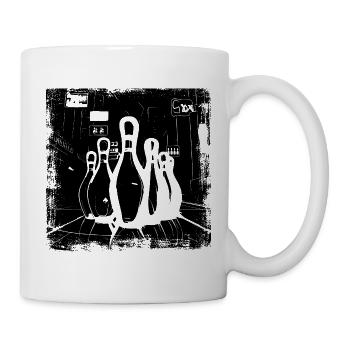 Bowling - Mug blanc - blanc - Droite