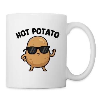 Patate avec attitude - Mug blanc - blanc - Droite
