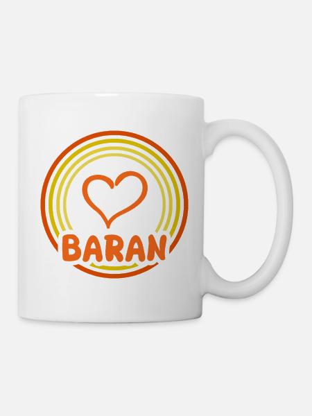 Geschenk für Baran - Tasse - Weiß