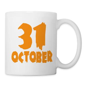 Halloween Trick or Treat 31 octobre Boo - Mug blanc - blanc - Droite