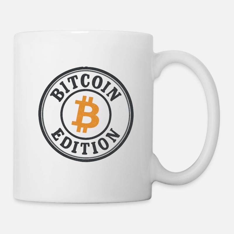 Édition Bitcoin - Mug blanc - blanc
