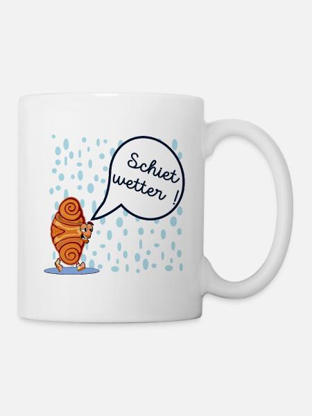 SCHIETWETTER HAMBURG - Tasse - Weiß