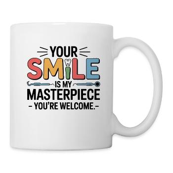 Dental Lab Technician Bridge Work  - Mug - white - Right