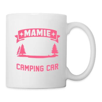 Mamie Meilleure Co-pilote de Camping-Car - Mug blanc - blanc - Droite