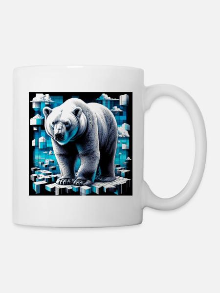 Eisbär - Tasse - Weiß