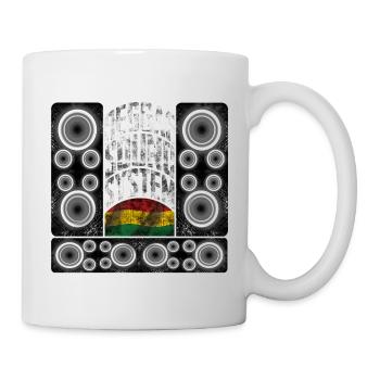Reggae Sound System Design - Mug - white - Right