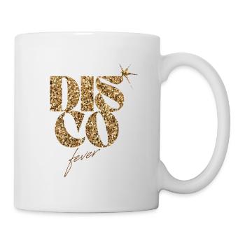 Disco Fever Teintures scintillantes des années 80 - Mug blanc - blanc - Droite