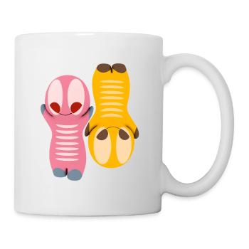 Niedliche Kawaiifigur - Tasse - Weiß - Rechts