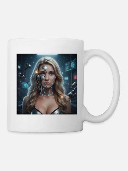 Kybernetische Maxima - Tasse - Weiß