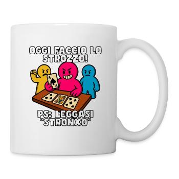 Heute bin ich ein Kredithai! - Tasse - Weiß - Rechts